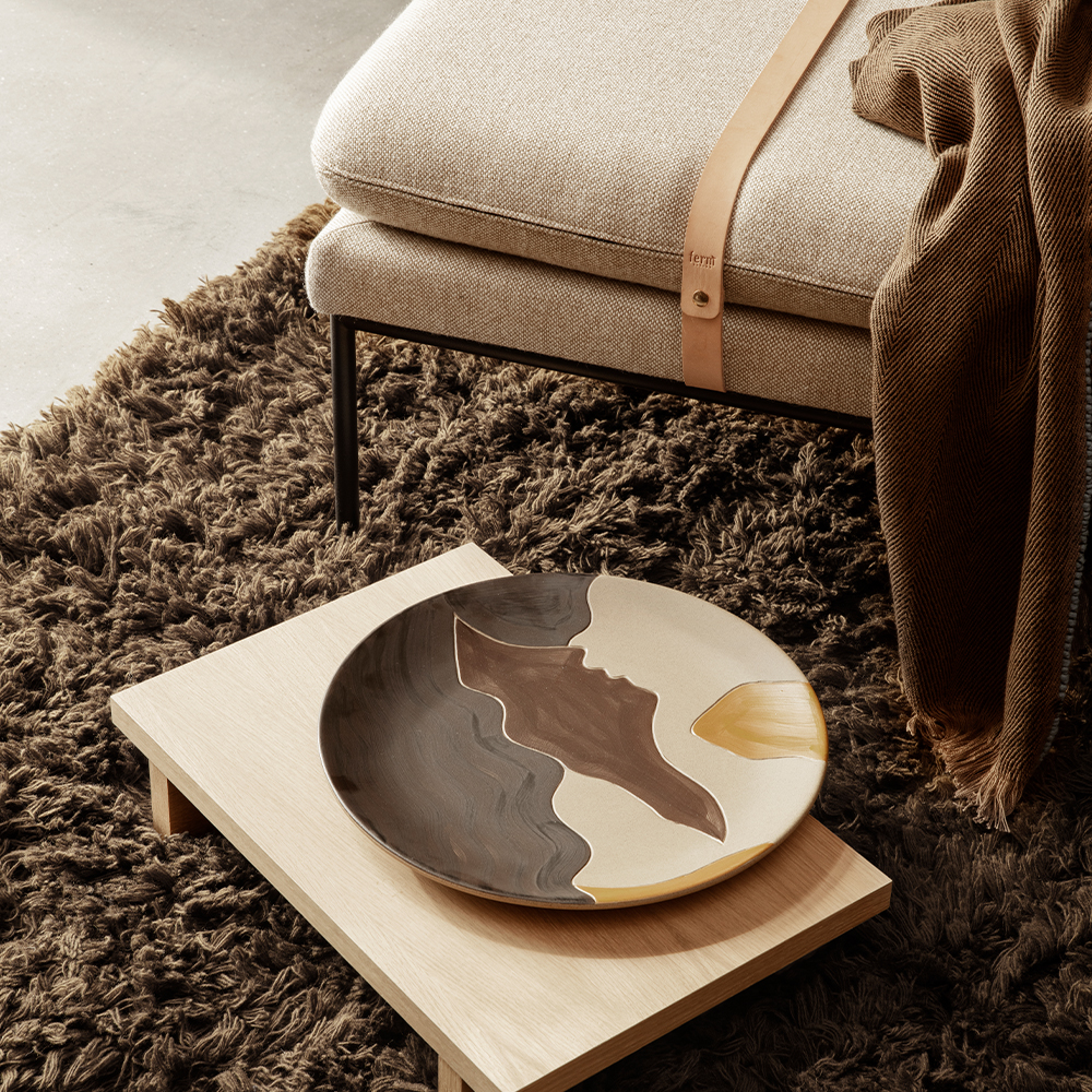 Ferm Living - Ceramic Platter | Aya - Ferm Living - Designdelicatessen