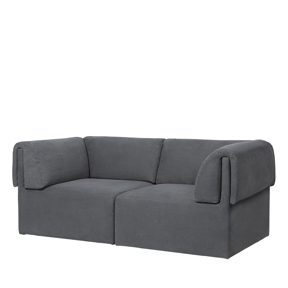 Gubi - Wonder | Fully Upholstered | 2 seater | With Armrest - GUBI - Casanova Furniture