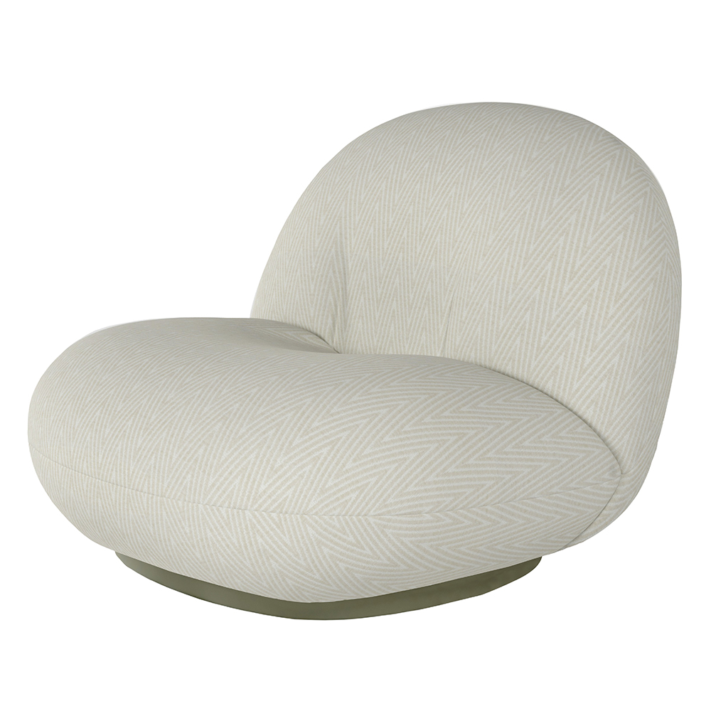Gubi Pacha Outdoor Lounge Chair Swivel GUBI Designdelicatessen
