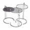 Classicon - Adjustable Table E1027 | krom stel