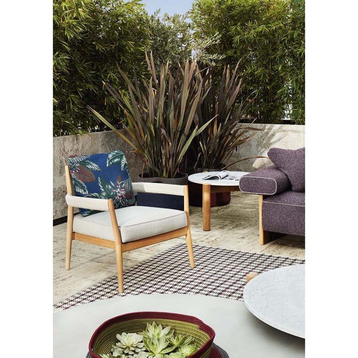 Cassina - 5353 Outdoor Table  Plateau Interchangeable, Sofabord