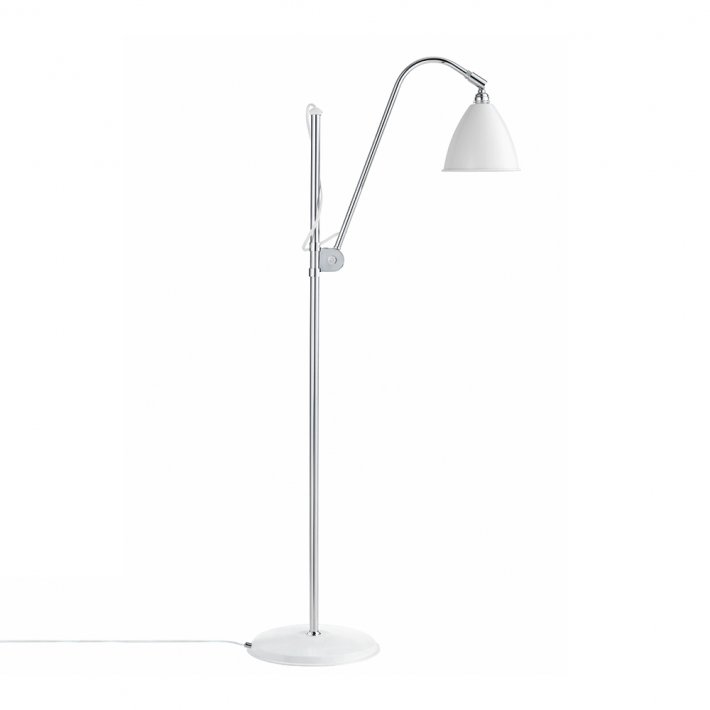 Gubi - Bestlite BL3 | S | Soft white semi matt | Chrome Coloured