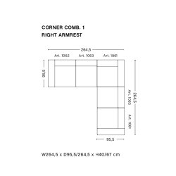 HAY - Mags Sofa | Frdige kombinationer | Hjrnesofaer