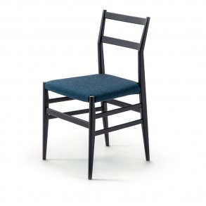 Cassina - 646 Leggera Chair | Sort, tekstil