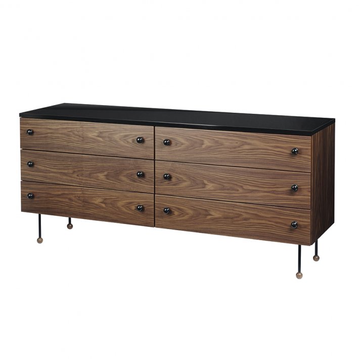 Gubi - 62 Dresser | 6 skuffer