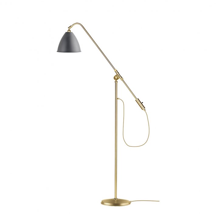 Gubi - Bestlite BL4 |Grey semi matt | Brass