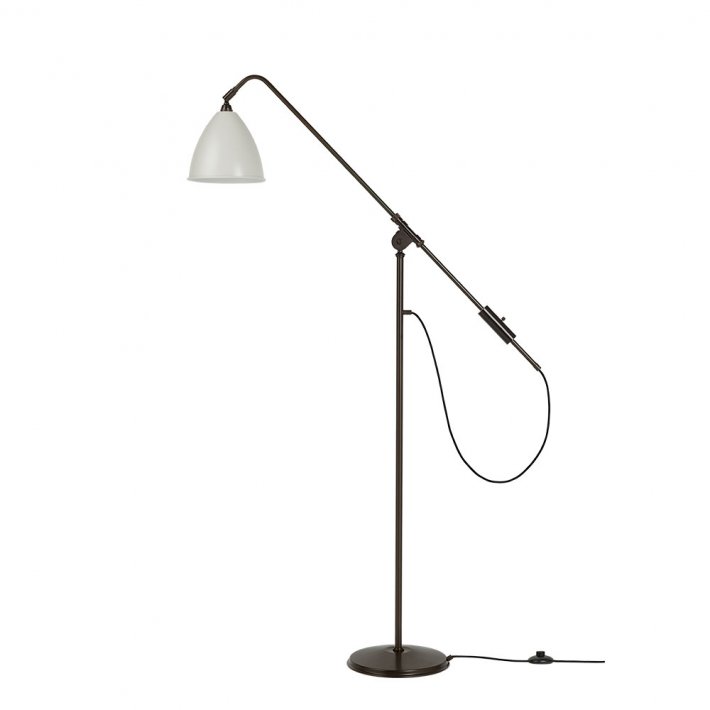 Gubi - Bestlite BL4 | Classic white semi matt | Black Brass