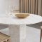 Gubi - Epic Dining Table | 130 |Travertine