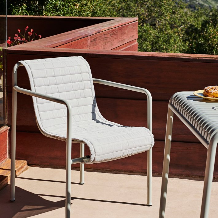 HAY - Palissade Dining Arm Chair Quilted Cushion | Hynde