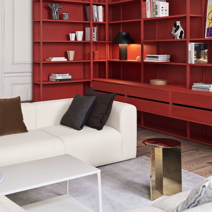 HAY - Slit Table High | Metal