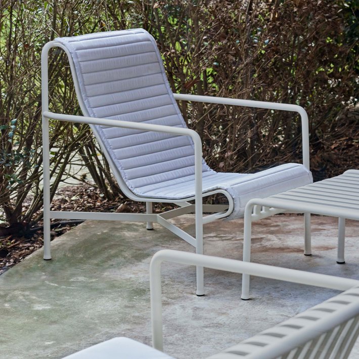 HAY - Palissade Lounge Chair High Quilted Cushion | Hynde