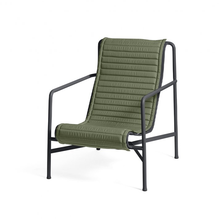 HAY - Palissade Lounge Chair High Quilted Cushion | Hynde