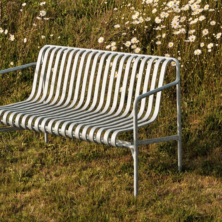 HAY - Palissade Dining Bench | Bnk med Armln