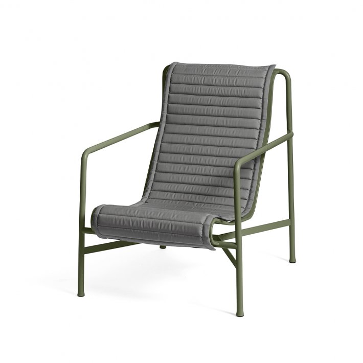 HAY - Palissade Lounge Chair High Quilted Cushion | Hynde