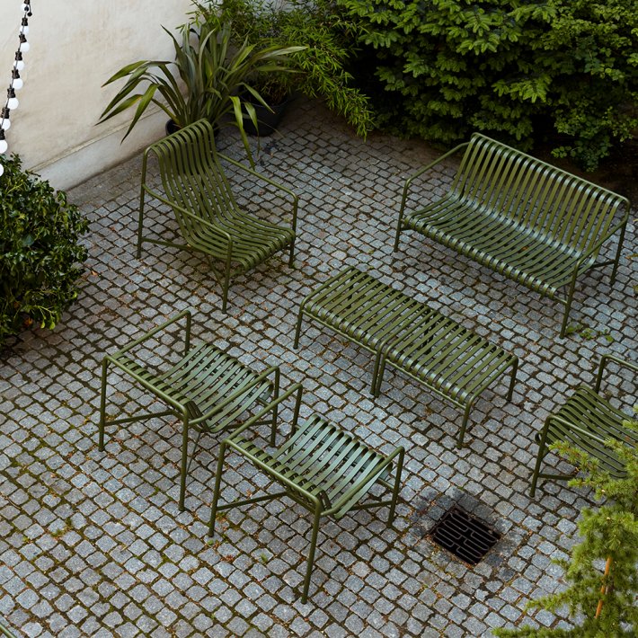 HAY - Palissade Dining Bench | Bnk med Armln