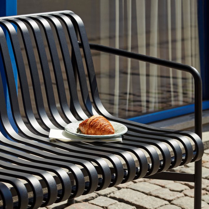 HAY - Palissade Dining Bench | Bnk med Armln