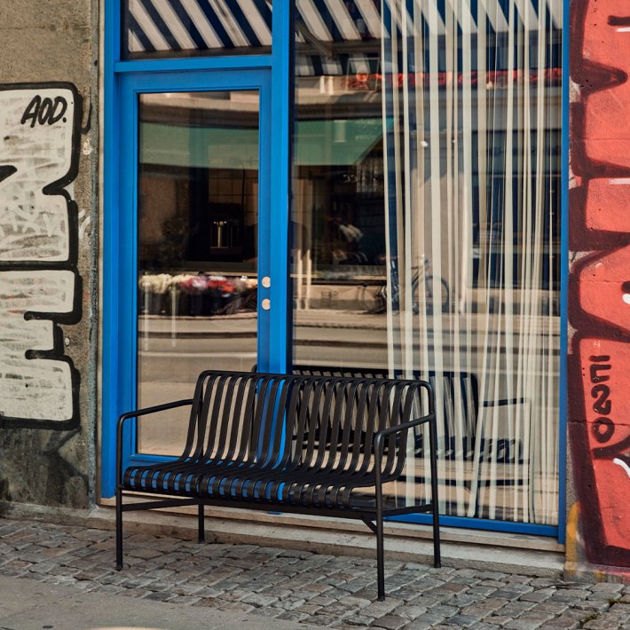 HAY - Palissade Dining Bench | Bnk med Armln