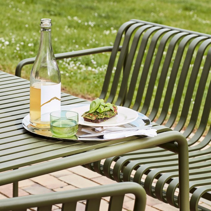 HAY - Palissade Dining Bench | Bnk med Armln