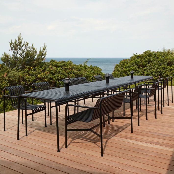 HAY - Palissade Dining Bench | Bnk med Armln