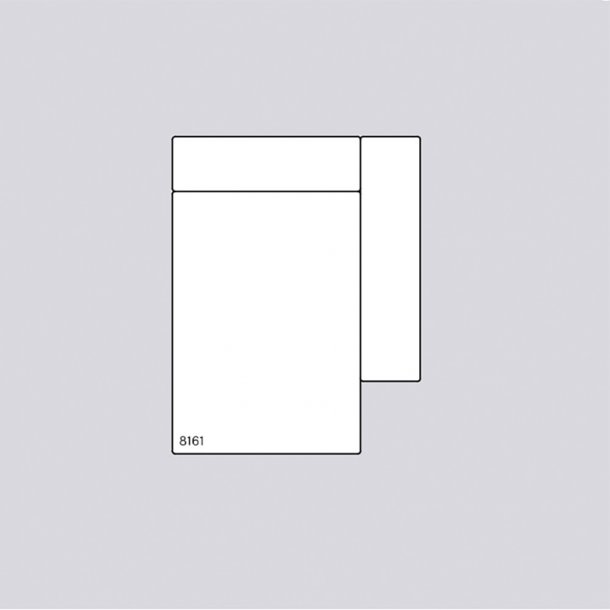 HAY - Mags Modul | 8161 Chaise Longue Short Narrow