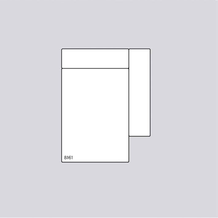 HAY - Mags Modul | 8161 Chaise Longue Short Narrow