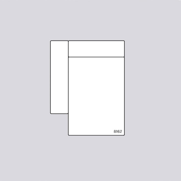 HAY - Mags Modul | 8162 Chaise Longue Short Narrow