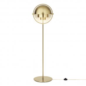 Gubi - Multi-Lite Floor Lamp | Brass shiny