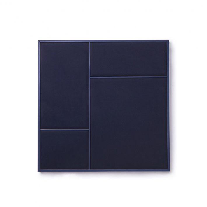 PLEASE WAIT to be SEATED - Nouveau Pin | Navy blue/blue steel