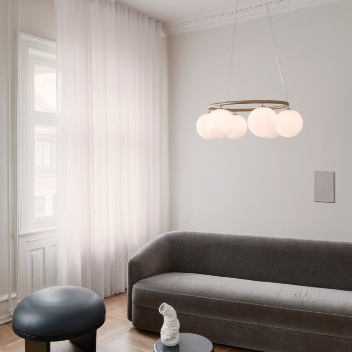 Nuura - Miira 6 Circular | Brass | Opal