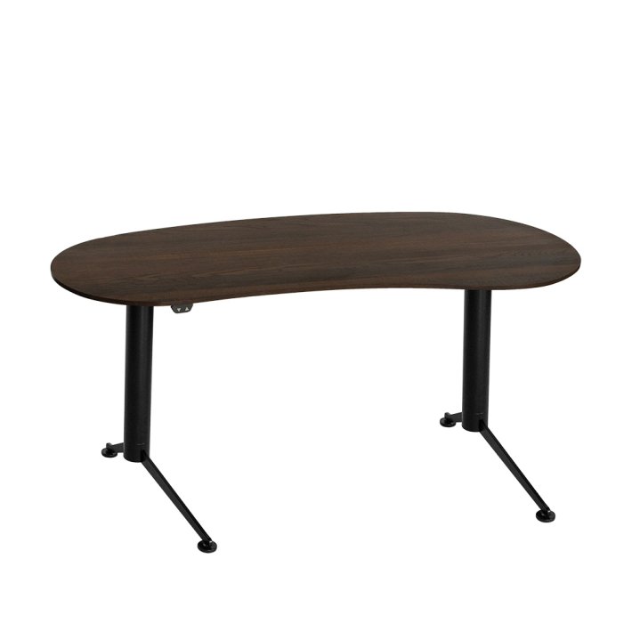 Paustian - Spinal Table Home Work | Organisk 148x72 hjdejusterbart |Rget massiv eg |Hjrevendt