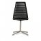 Paustian - Spinal Chair 44, Swivel base chrome, High back | Chanel stitching | W.O armrest | Lder