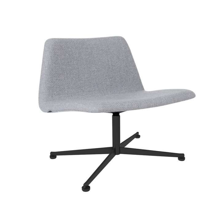 Paustian - Spinal Chair 80, Swivel base black  | Tekstil
