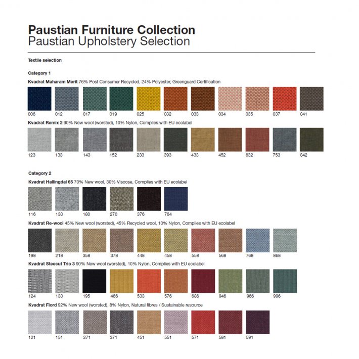 Paustian - Lounge Serie sofa | 3 pers. | Tekstil