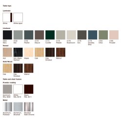 Paustian - Spinal Table Sofabord, 70 cm (SP 7 M) | Krom stel