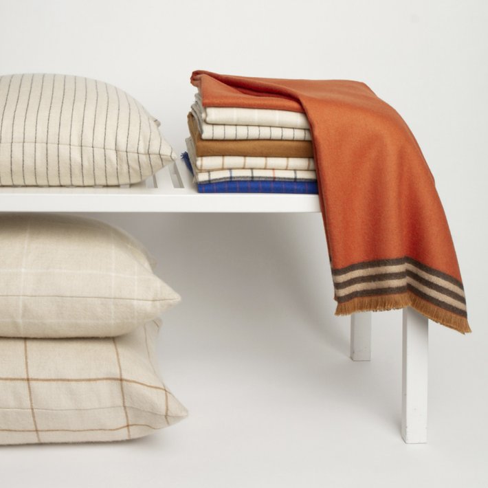 Paustian - SOFT plaid |Checks White