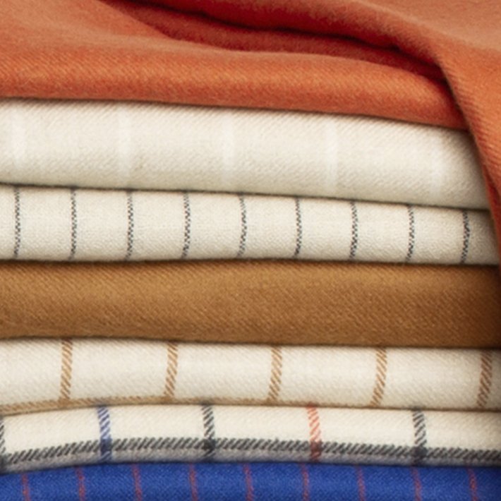 Paustian - SOFT plaid |Checks White