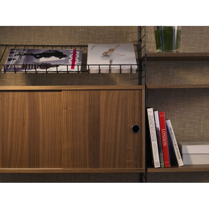 String - String System | Cabinet with Sliding Doors