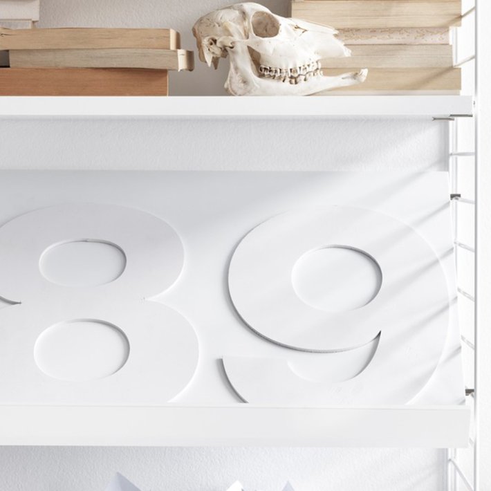 String - String System | Magazine shelve |Solid | B:58 cm