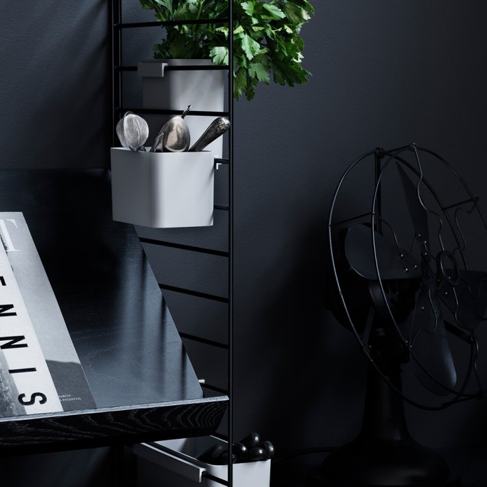 String - String System | Magazine shelve |Solid | B:58 cm