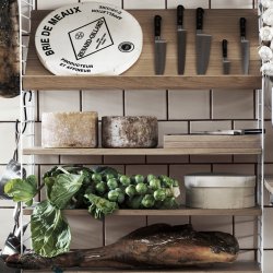 String - String System | Magazine shelves |Solid | B:78 cm