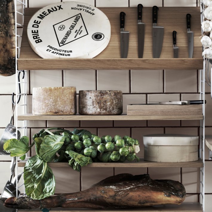 String - String System | Magazine shelve |Solid | B:58 cm