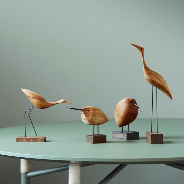 WARM NORDIC - Beak Bird Heron | Tall