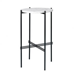 Gubi - TS Console Round | Hvid Marmor