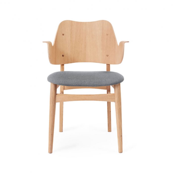 WARM NORDIC - Gesture Chair | Hvidolieret eg, sdepolstret