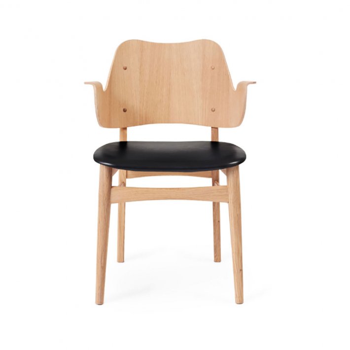 WARM NORDIC - Gesture Chair | Hvidolieret eg, sdepolstret