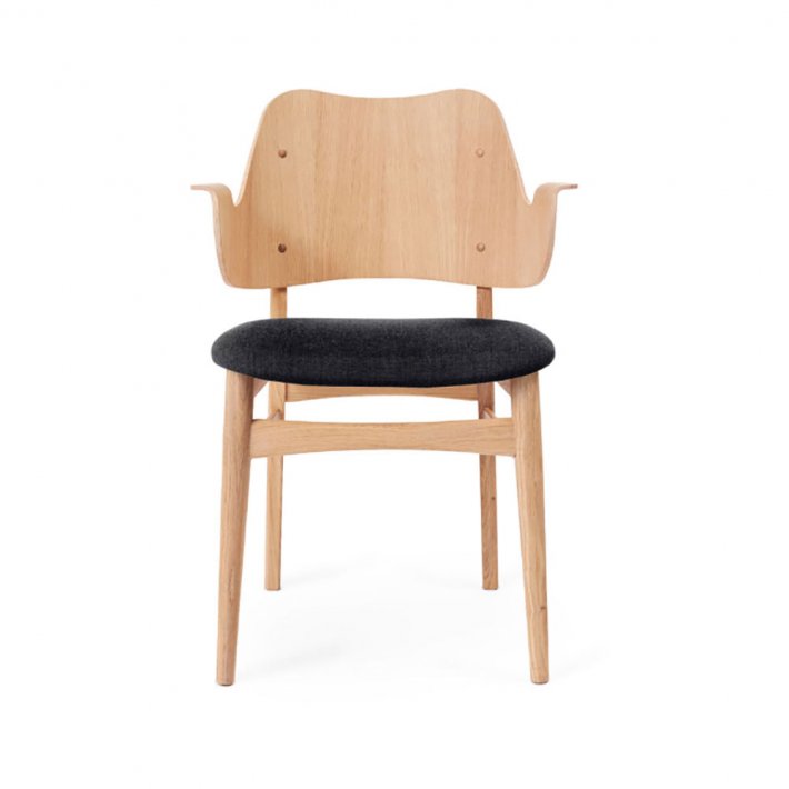 WARM NORDIC - Gesture Chair | Hvidolieret eg, sdepolstret