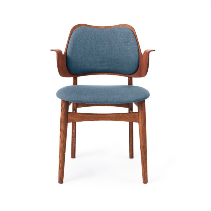 WARM NORDIC - Gesture Chair | Teakolieret eg, fuldpolstret