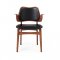 WARM NORDIC - Gesture Chair | Teakolieret eg, fuldpolstret