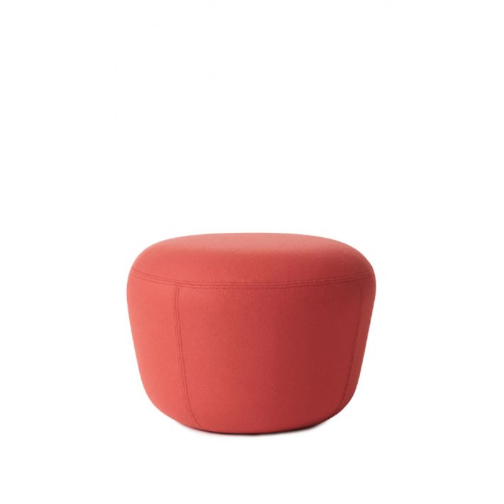 WARM NORDIC I Haven ottoman I Hero 551 I Apple red