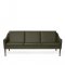 WARM NORDIC - Mr. Olsen 3 pers. sofa | Lder, rget eg